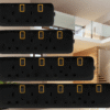UK plug extension sockets- Black Colour